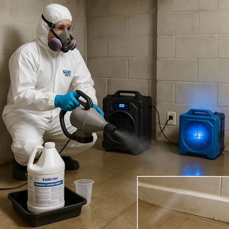 Sanitization and Odor Removal process in Basin City, WA