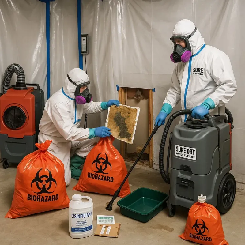 Contaminated Water Handling Protocols process in Basin City, WA